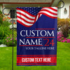Custom Election Flag | Personalized Election Flag | Custom Name Garden Flag House Flag C1209 - GOP