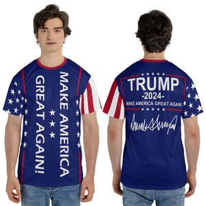 Make America Great Again Shirt | Trump 2024 Unisex 3D T-Shirt | Trump Supporters All-Over Printed T-Shirt C1223 - GOP