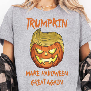 Make Halloween Great Again | Halloween Trumpkin Shirt | Republican Halloween Bright Shirt T1227 - GOP