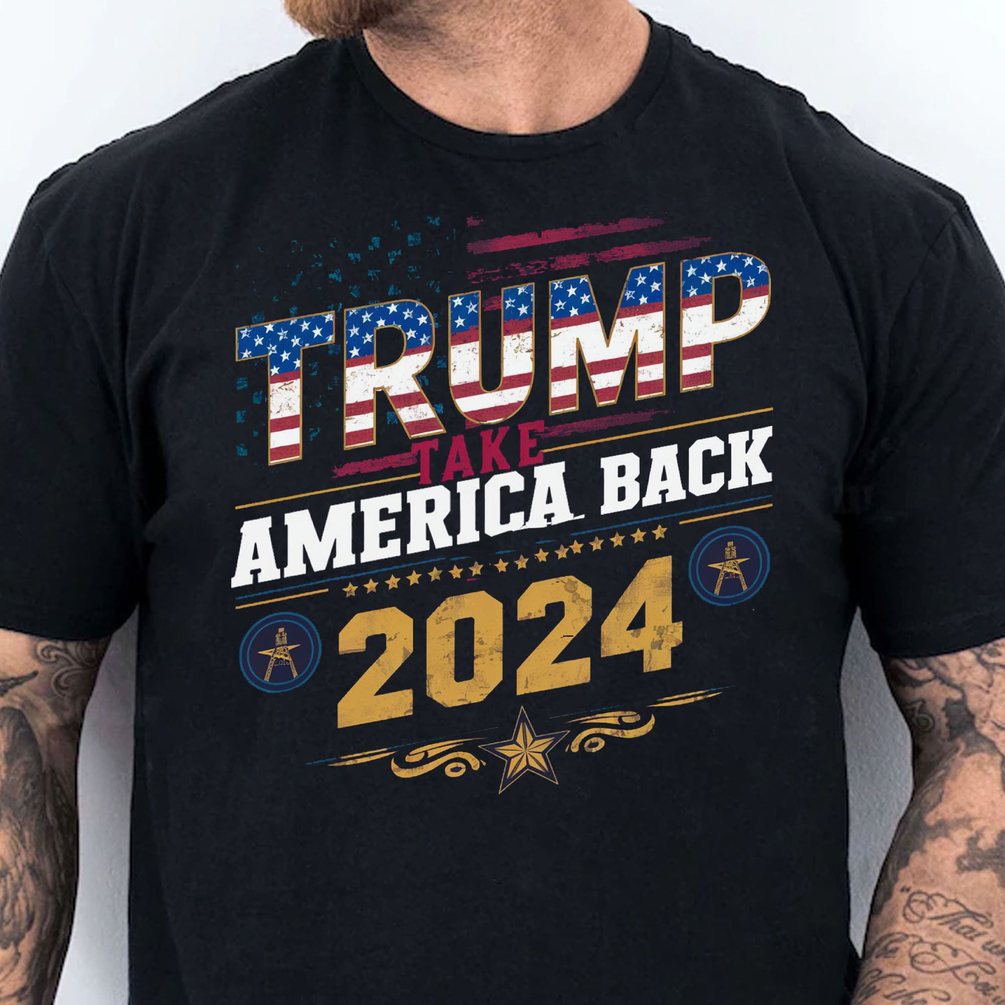 Take America Back | Trump 2024 Shirt | Trump Supporters Shirt Dark T1229 - GOP