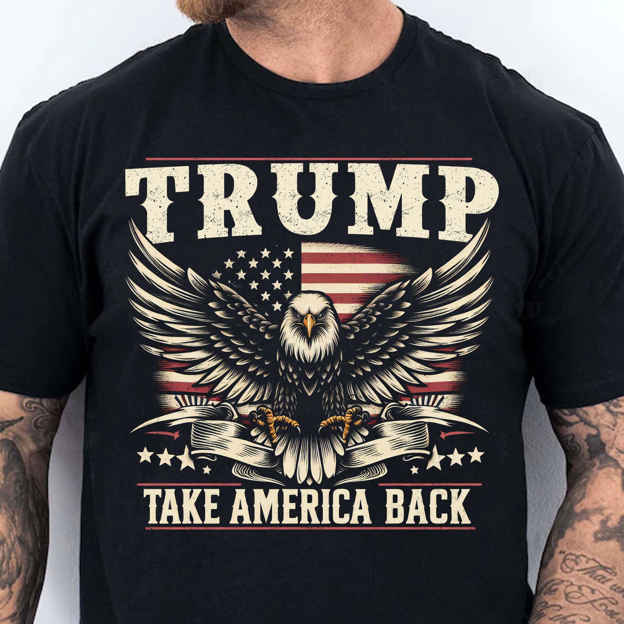 Take America Back | Trump 2024 Shirt | Trump Supporter Shirt | Political Republican Dark Shirt T1230 - GOP