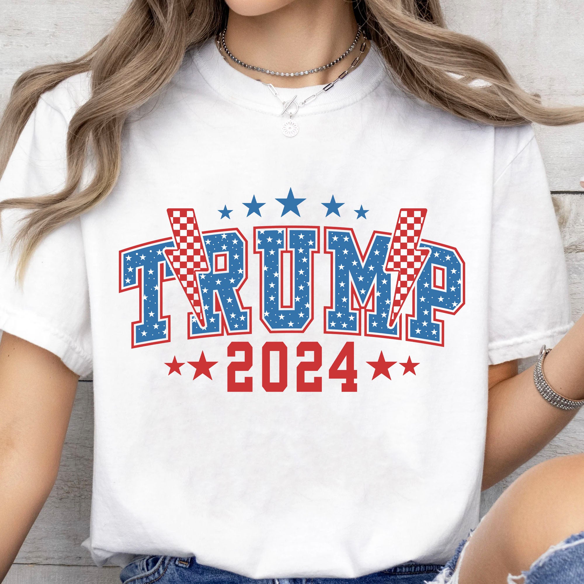 Trump 2024 Shirt | Political Shirt | Trump Supporter Shirt | Republican Shirt Bright T1232 - GOP