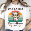 Cat Ladies Kamala Harris Shirt | Kamala Harris 2024 Shirt | Democrat Shirt Bright T1235 - KH2