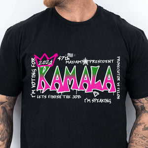 Kamala Graffiti Shirt | Kamala Harris 2024 Shirt | Democrat Shirt Dark T1242 - KH2