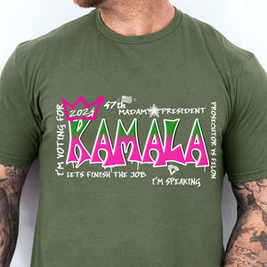 Kamala Graffiti Shirt | Kamala Harris 2024 Shirt | Democrat Shirt Dark T1242 - KH2