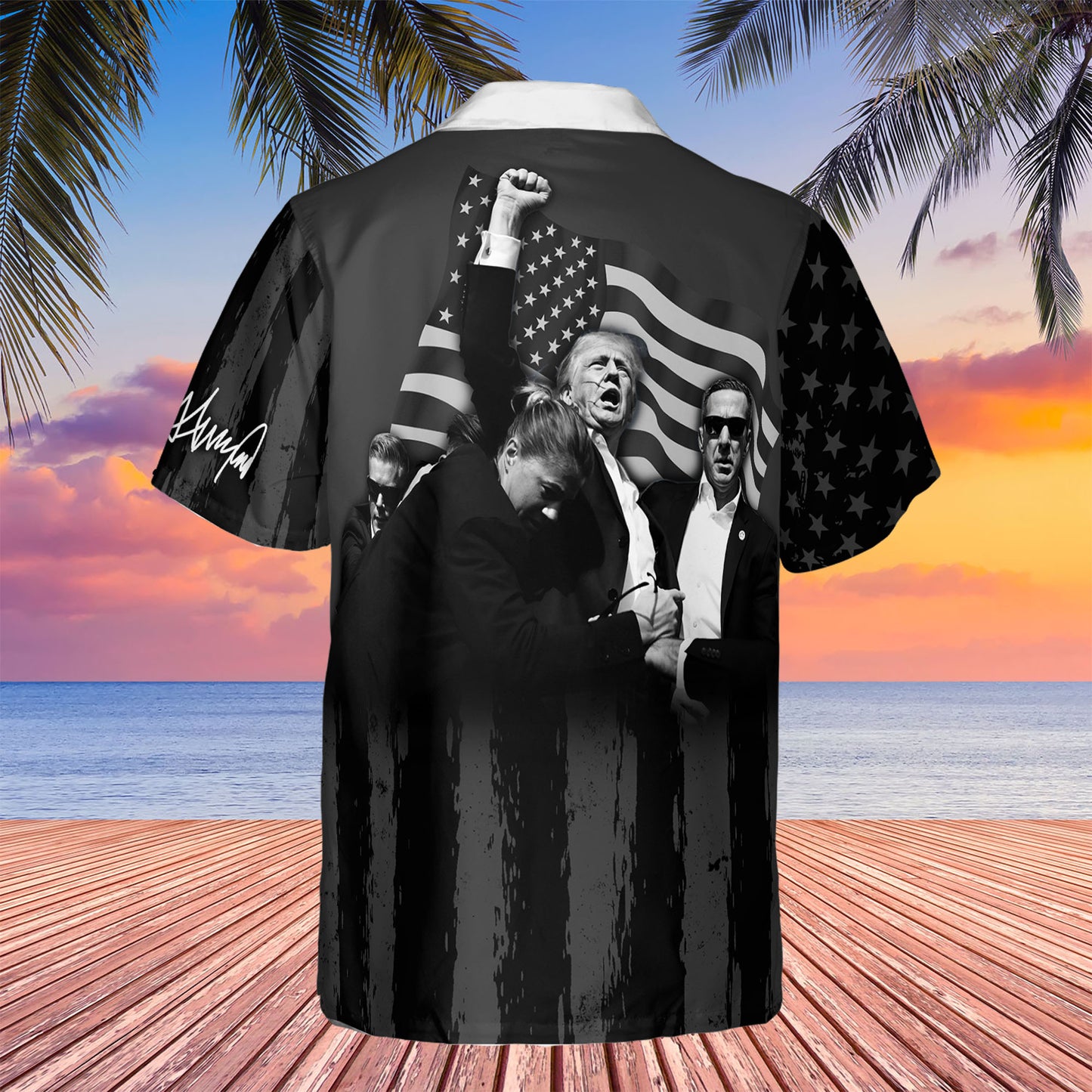 You Missed Hawaiian Shirt | Trump Fight Shirt | Trump Supporters Hawaiian Unisex 3D Shirt C1250 - GOP