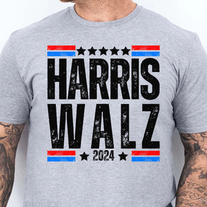 Harris Walz 2024 Shirt | Kamala Harris 2024 Shirt | Tim Walz Shirt | Democrat Shirt Bright T1252 - KH2