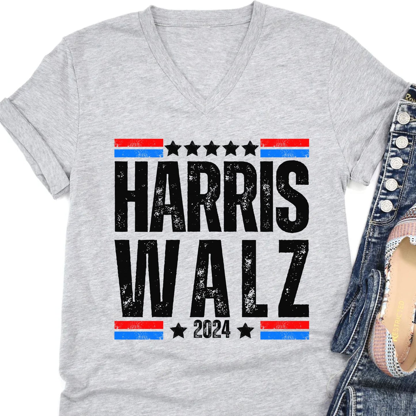 Harris Walz 2024 Shirt | Kamala Harris 2024 Shirt | Tim Walz Shirt | Democrat Shirt Bright T1252 - KH2