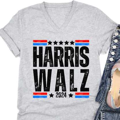 Harris Walz 2024 Shirt | Kamala Harris 2024 Shirt | Tim Walz Shirt | Democrat Shirt Bright T1252 - KH2