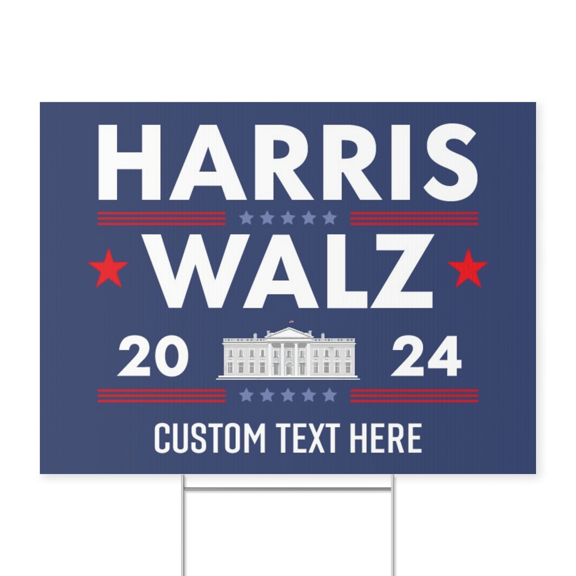 Harris Walz 2024 Yard Sign | Kamala Harris 2024 Yard Sign | Democrat Yard Sign T1253 - KH2