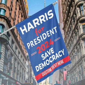 Harris For President Save Democracy Flag | Kamala Harris 2024 Flag | Democrat Garden Flag House Flag T1255 - KH2