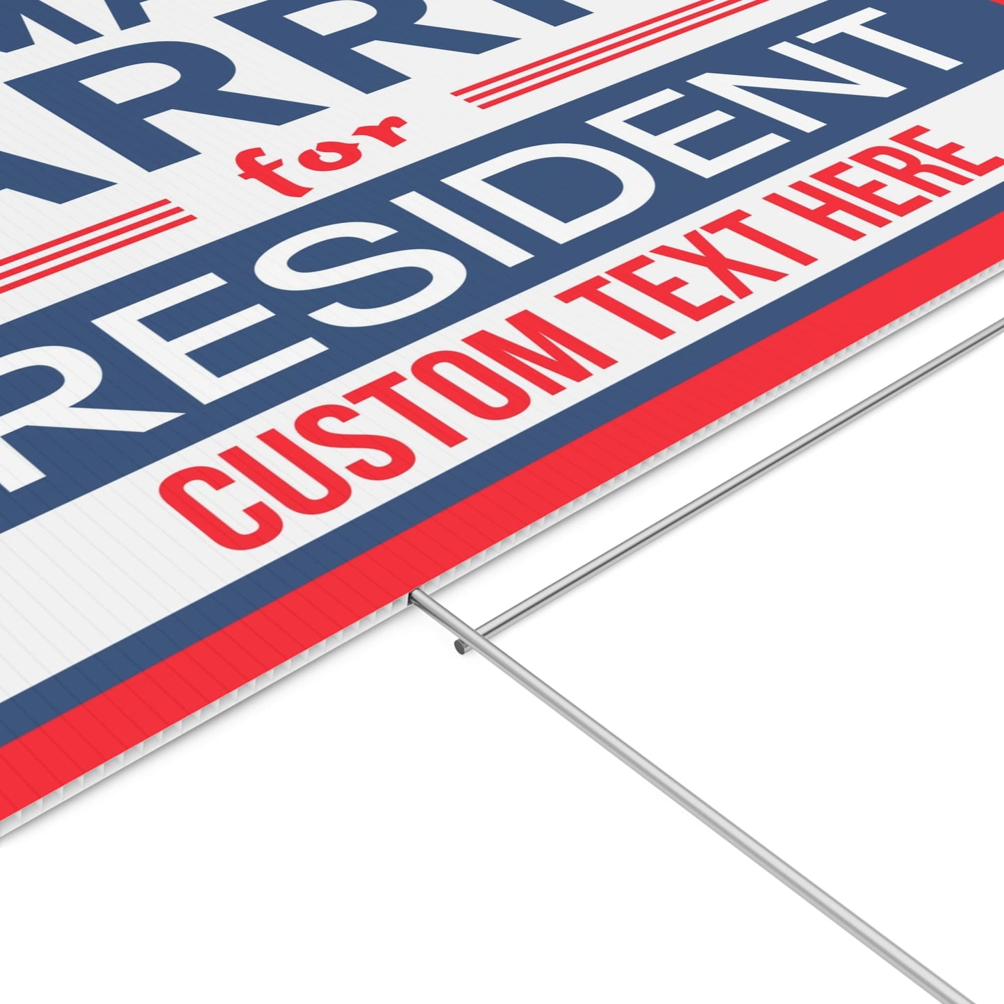 Kamala Harris For President Yard Sign | Kamala Harris 2024 Yard Sign | Democrat Yard Sign T1256 - KH2