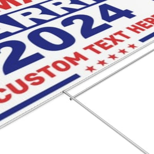 Kamala Harris 2024 Yard Sign | Election 2024 Yard Sign | Democrat Yard Sign T1263 - KH2