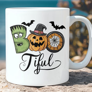 Bootiful Mug, Funny Halloween Mug, Fall Halloween Season Mug, Halloween Mug T1316