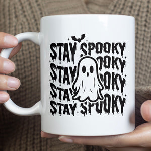 Ghost Stay Spooky Mug, Funny Halloween Mug, Fall Halloween Season Mug, Halloween Mug T1318