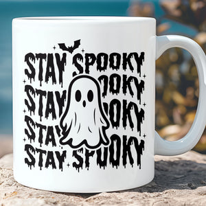 Ghost Stay Spooky Mug, Funny Halloween Mug, Fall Halloween Season Mug, Halloween Mug T1318