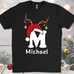 Christmas Custom Name Matching Shirt, Custom Family Christmas Shirt, Personalized Christmas Couple Shirt, Christmas Group Shirt C1322