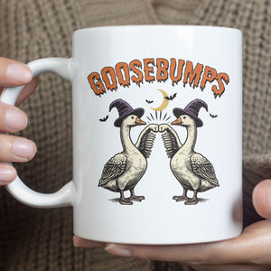 Goosebumps Mug, Funny Halloween Mug, Fall Halloween Season Mug, Halloween Mug T1329