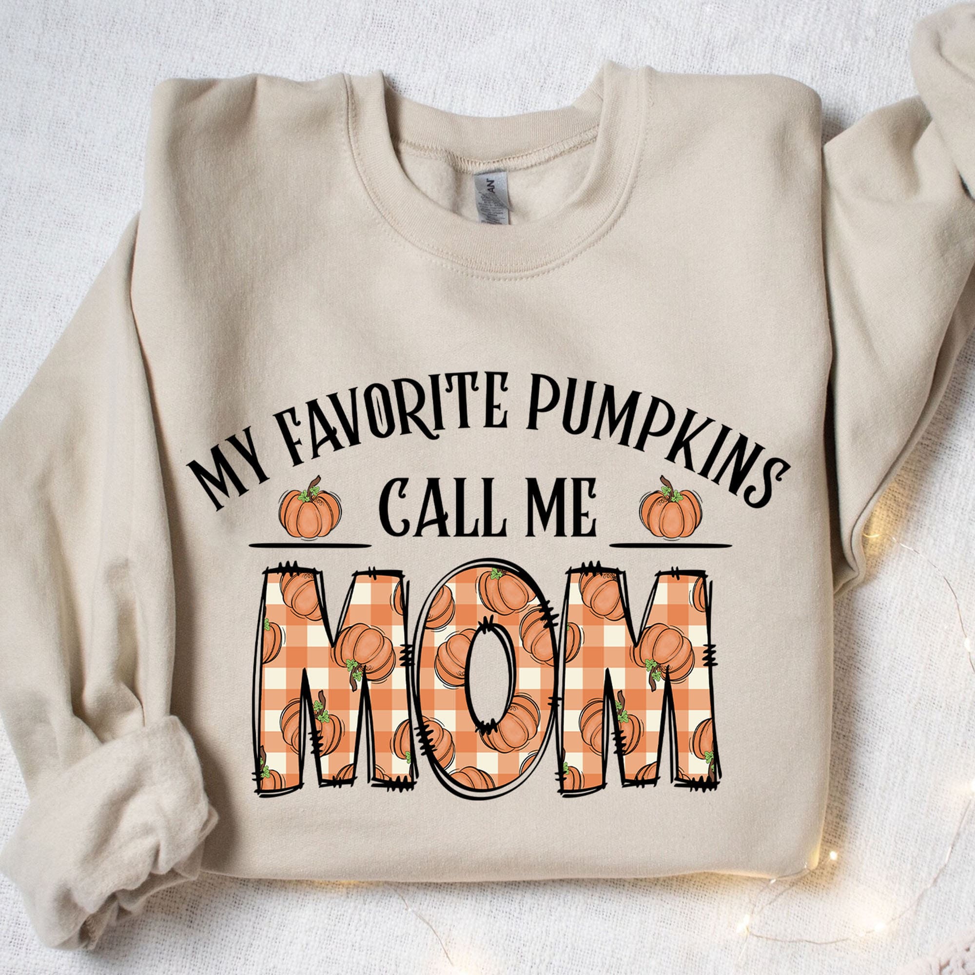 My Favorite Pumpkins Call Me Mom, Fall Vibes Shirt, Gift For Mom, Halloween Shirt, Halloween Sweatshirt T1335