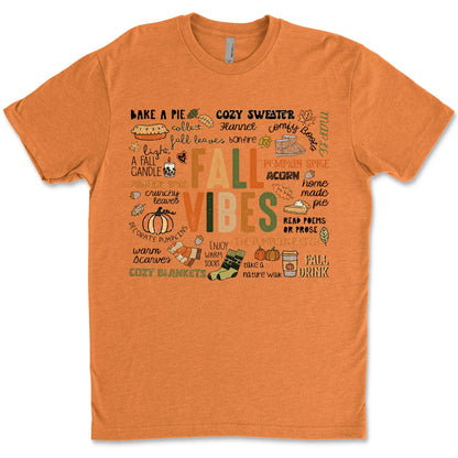 Retro Fall Vibes Shirt, Autumn Season Shirt, Fall Shirt, Halloween Shirt, Halloween Sweatshirt T1338