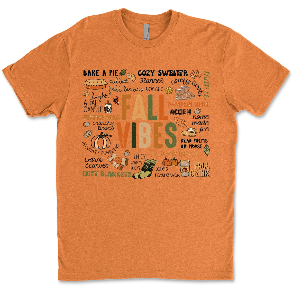 Retro Fall Vibes Shirt, Autumn Season Shirt, Fall Shirt, Halloween Shirt, Halloween Sweatshirt T1338