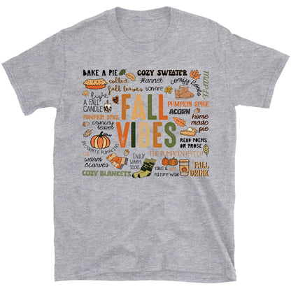 Retro Fall Vibes Shirt, Autumn Season Shirt, Fall Shirt, Halloween Shirt, Halloween Sweatshirt T1338