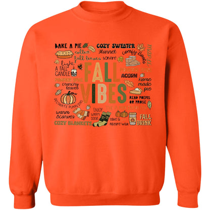 Retro Fall Vibes Shirt, Autumn Season Shirt, Fall Shirt, Halloween Shirt, Halloween Sweatshirt T1338