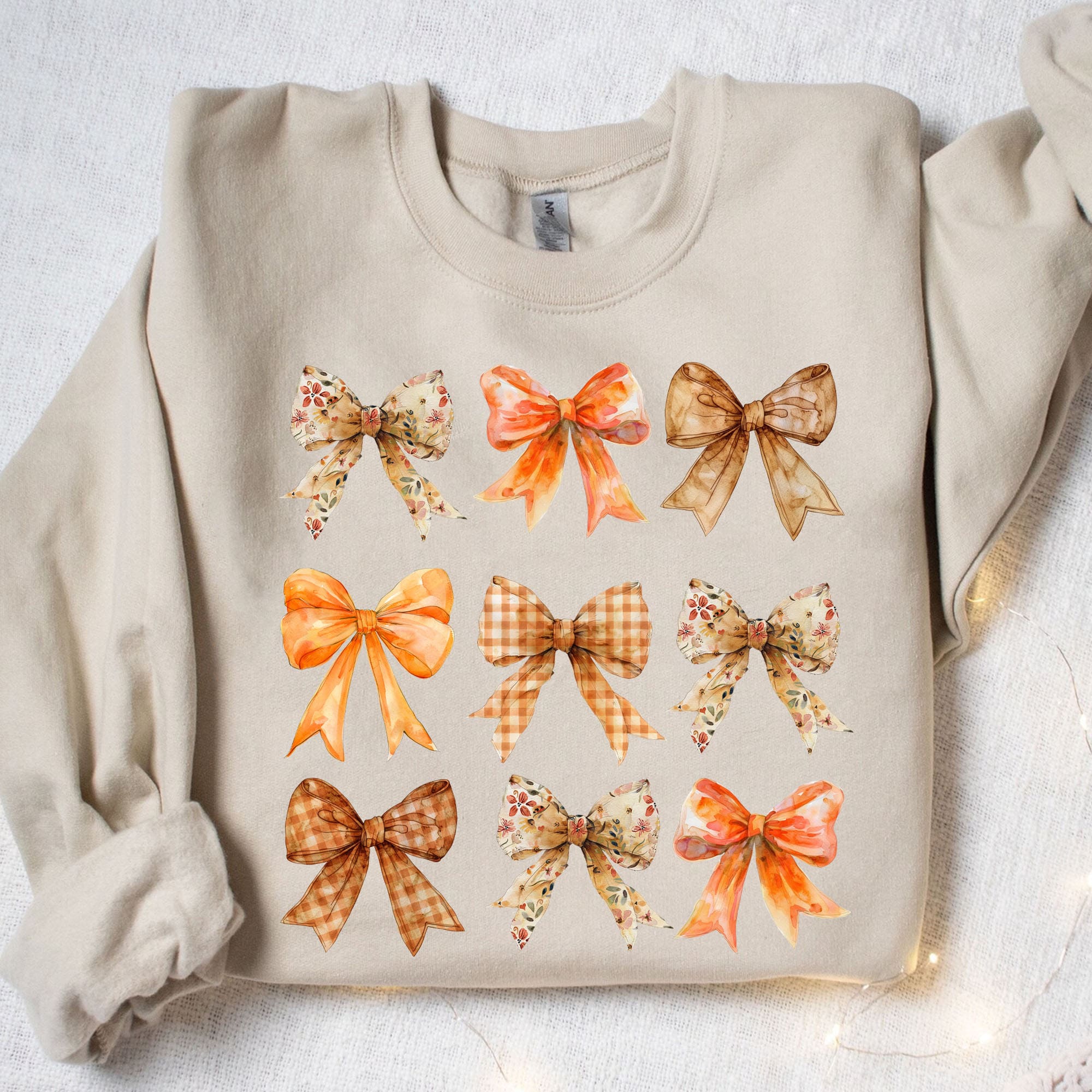 Retro Fall Pumpkin Bow Shirt, Fall Season Shirt, Fall Autumn Shirt, Halloween Shirt, Halloween Sweatshirt T1339