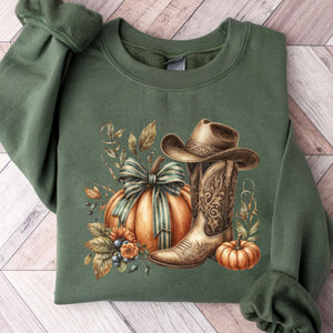 Howdy Fall Pumpkin Shirt, Fall Season Shirt, Fall Autumn Shirt, Halloween Shirt, Halloween Sweatshirt T1341