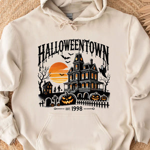 Haunting Halloweentown Shirt, Spooky Halloween Shirt, Fall Halloween Shirt, Halloween Sweatshirt T1344