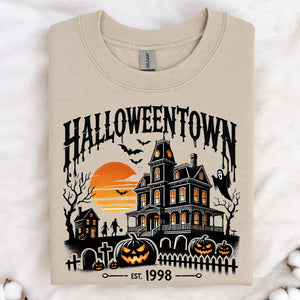 Haunting Halloweentown Shirt, Spooky Halloween Shirt, Fall Halloween Shirt, Halloween Sweatshirt T1344