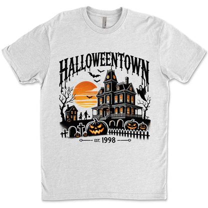 Haunting Halloweentown Shirt, Spooky Halloween Shirt, Fall Halloween Shirt, Halloween Sweatshirt T1344