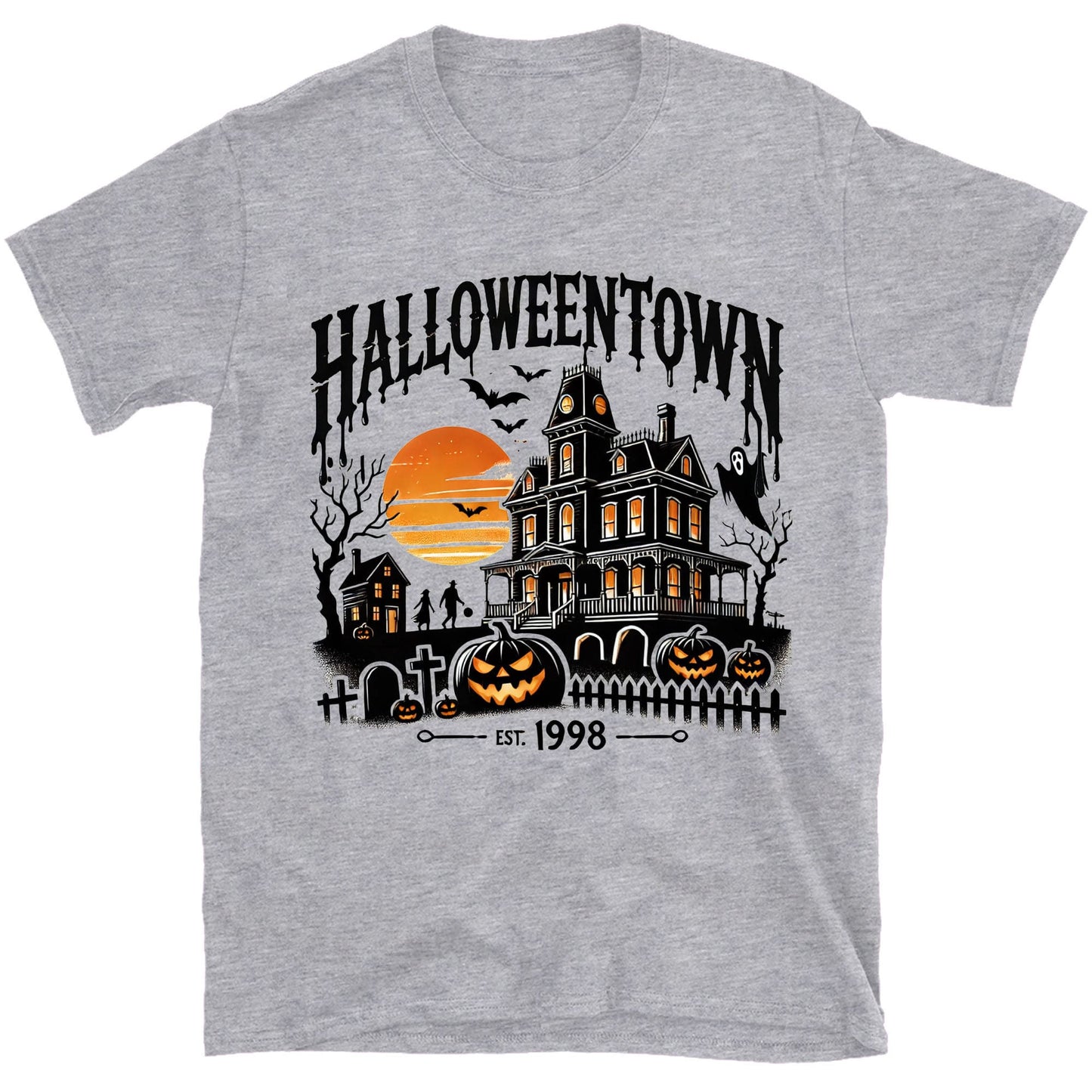 Haunting Halloweentown Shirt, Spooky Halloween Shirt, Fall Halloween Shirt, Halloween Sweatshirt T1344