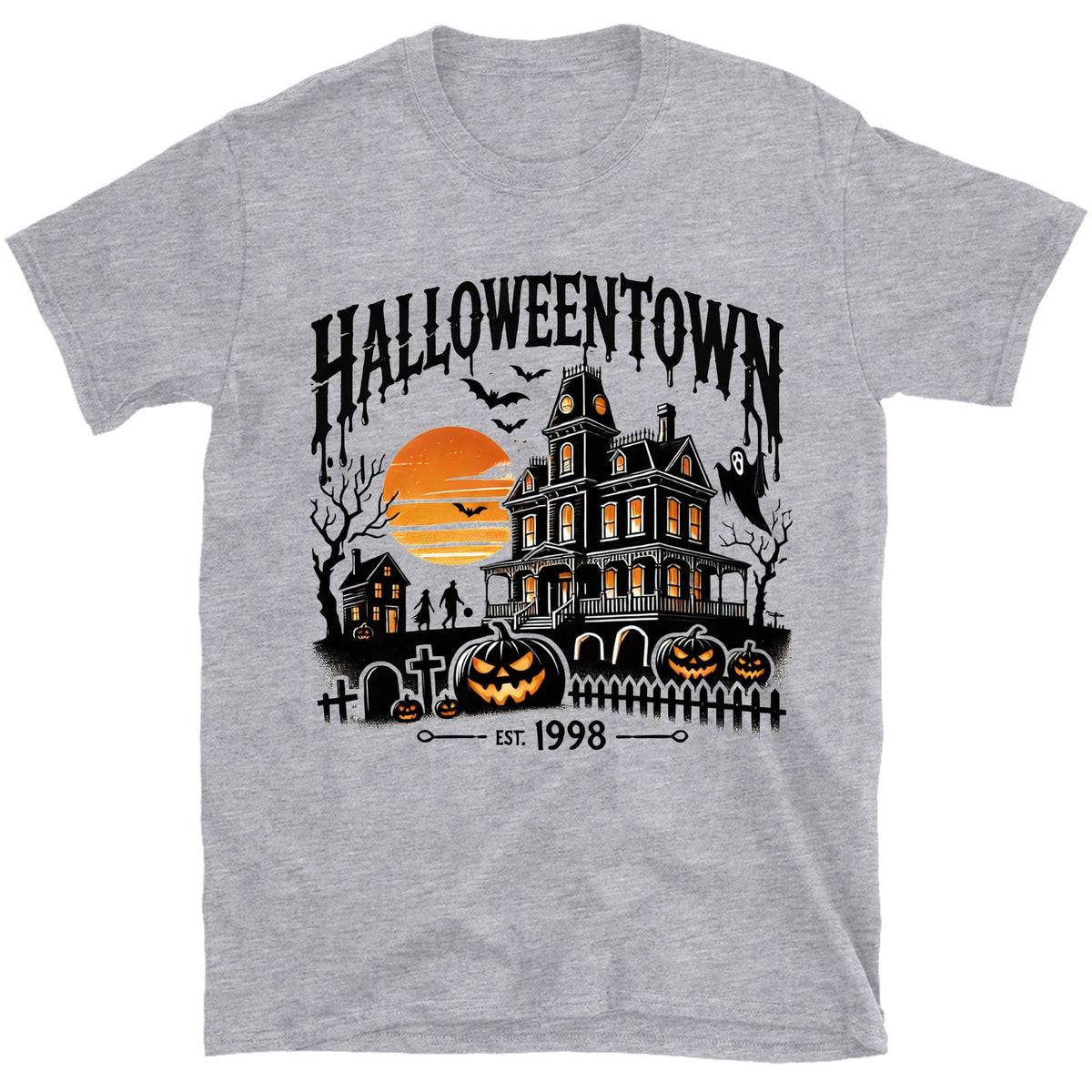 Haunting Halloweentown Shirt, Spooky Halloween Shirt, Fall Halloween Shirt, Halloween Sweatshirt T1344
