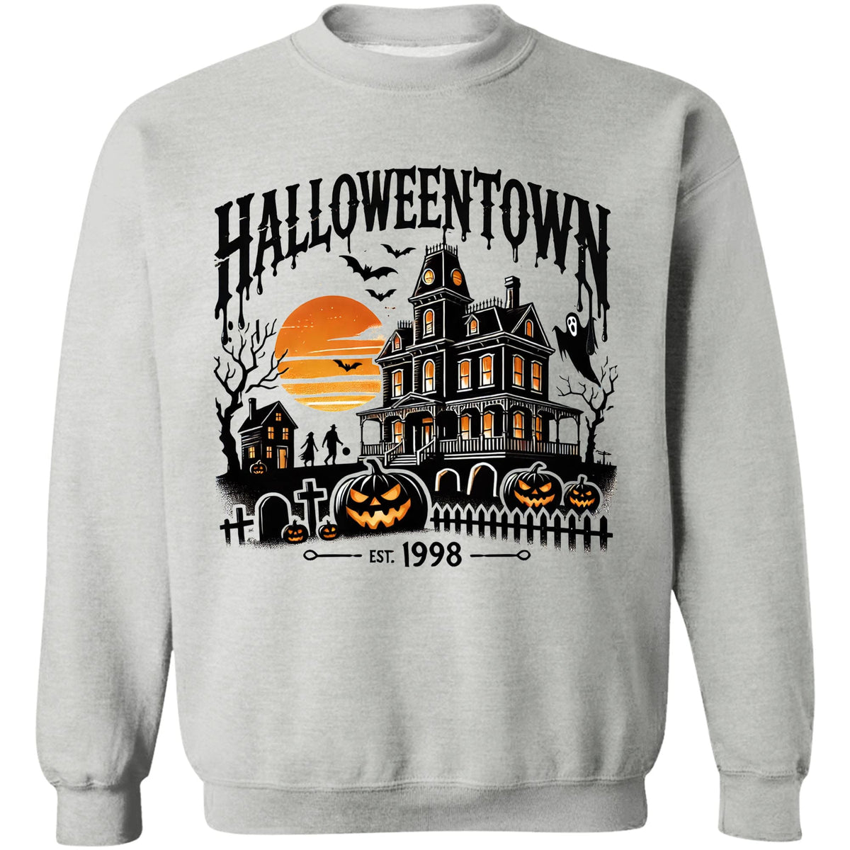 Haunting Halloweentown Shirt, Spooky Halloween Shirt, Fall Halloween Shirt, Halloween Sweatshirt T1344