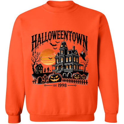 Haunting Halloweentown Shirt, Spooky Halloween Shirt, Fall Halloween Shirt, Halloween Sweatshirt T1344