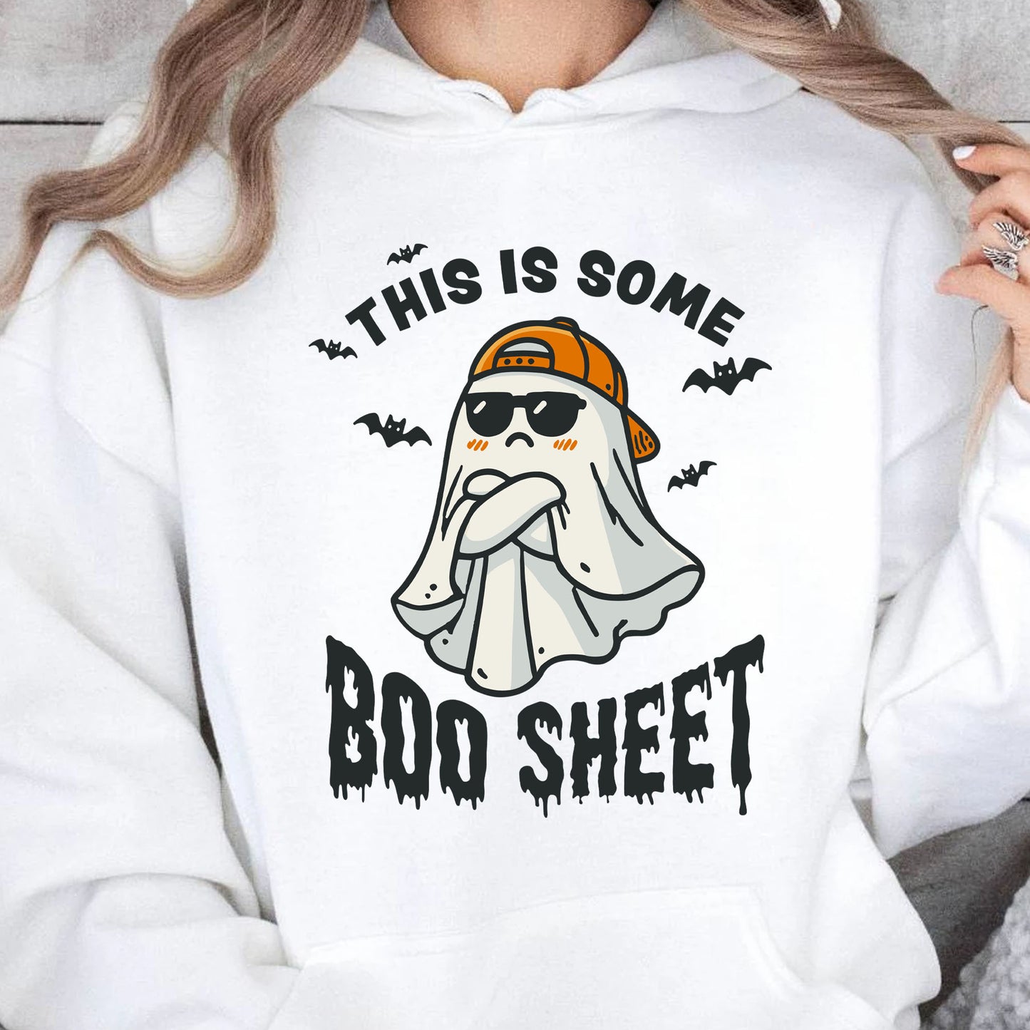 This Is Some Boo Sheet, Cute Ghost Shirt, Funny Halloween Shirt, Halloween Sweatshirt T1346