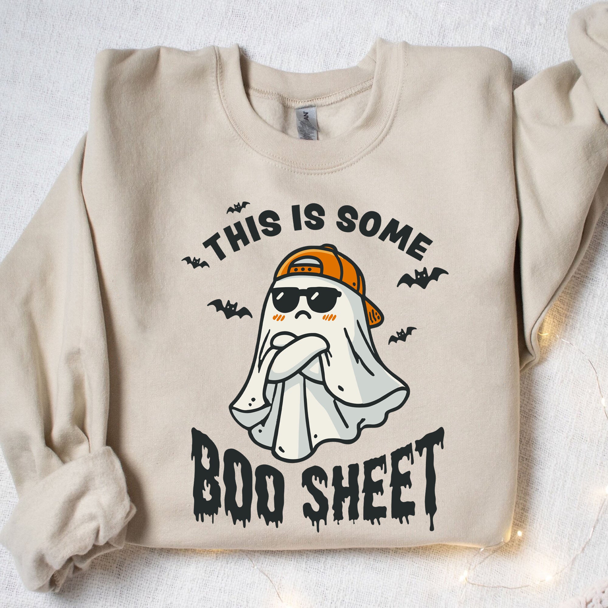 This Is Some Boo Sheet, Cute Ghost Shirt, Funny Halloween Shirt, Halloween Sweatshirt T1346