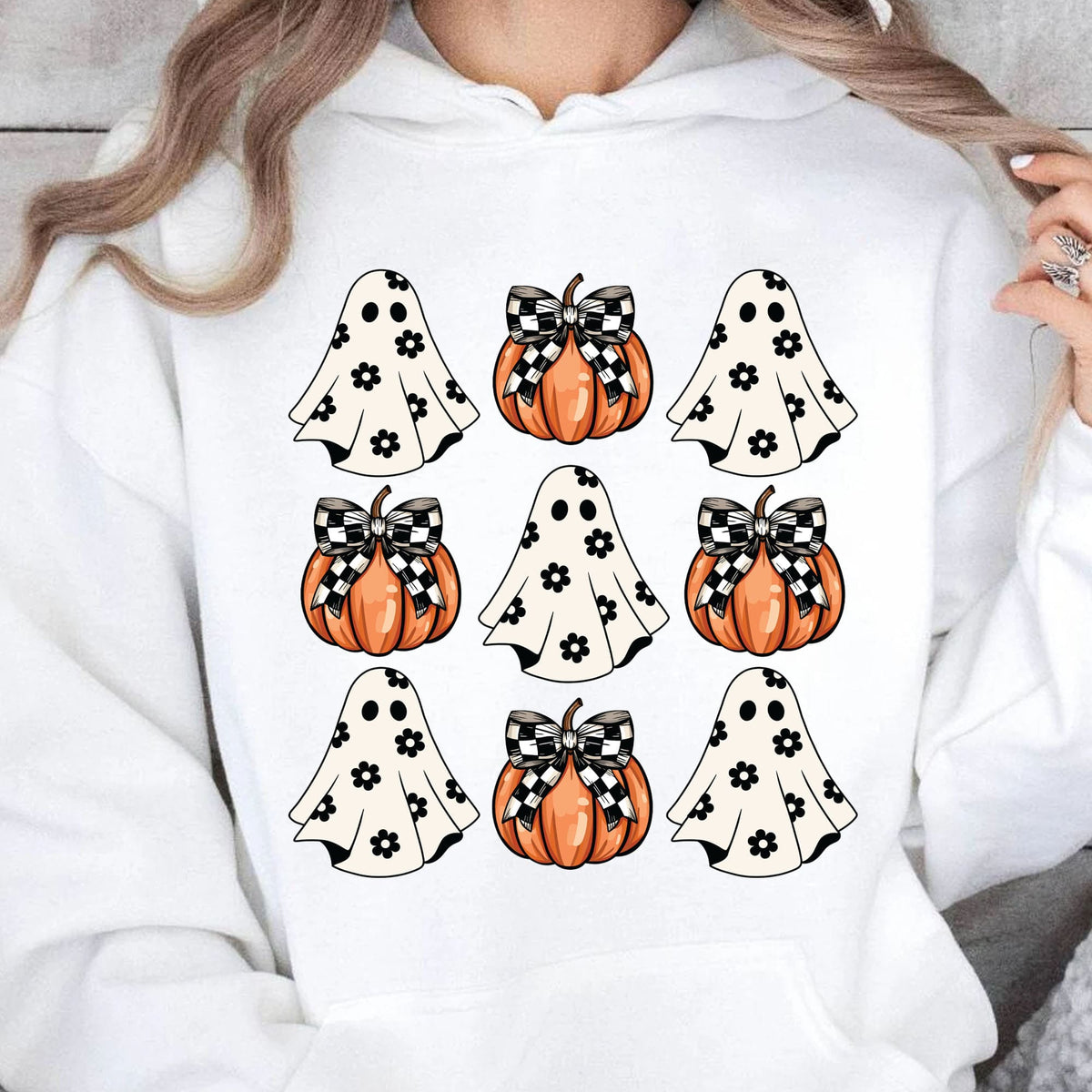 Ghosts And Pumpkins Shirt,  Cute Halloween Shirt, Halloween Shirt, Halloween Sweatshirt T1349