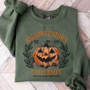 Halloweentown University 1988 Shirt, Spooky Pumpkin Shirt, Fall Halloween Shirt, Halloween Sweatshirt T1355