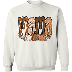 Fall Mama Shirt,  Autumn Season Shirt, Gift For Mom, Halloween Shirt, Halloween Sweatshirt T1356