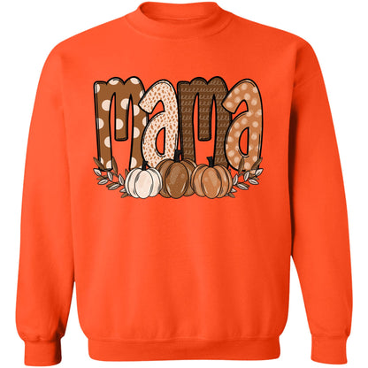 Fall Mama Shirt,  Autumn Season Shirt, Gift For Mom, Halloween Shirt, Halloween Sweatshirt T1356