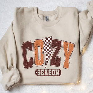 Retro Cozy Season Shirt, Fall Autumn Shirt, Halloween Shirt, Halloween Sweatshirt T1359