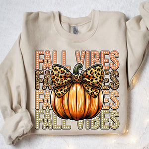 Fall Vibes Shirt, Cute Fall Halloween Shirt, Halloween Shirt, Halloween Sweatshirt T1367