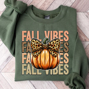 Fall Vibes Shirt, Cute Fall Halloween Shirt, Halloween Shirt, Halloween Sweatshirt T1367