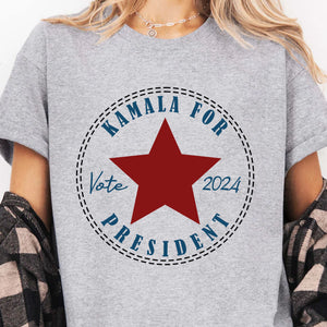 Kamala Harris For President Shirt, Kamala Harris 2024 Shirt, Democrat Shirt Bright T1375 - KH2