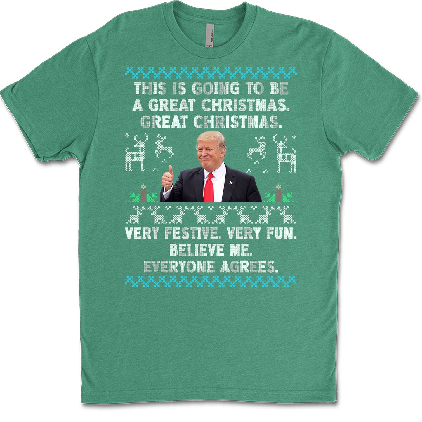 This Is Going To Be A Great Christmas, Funny Trump Ugly Sweater, Trump 2024 Sweatshirt, Trump Supporters Christmas Sweatshirt T1377 - GOP