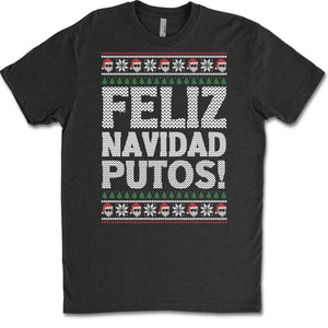 Feliz Navidad Putos Ugly Sweater, Republican Shirt, Trump 2024 Sweatshirt, Trump Supporters Christmas Sweatshirt T1379 - GOP