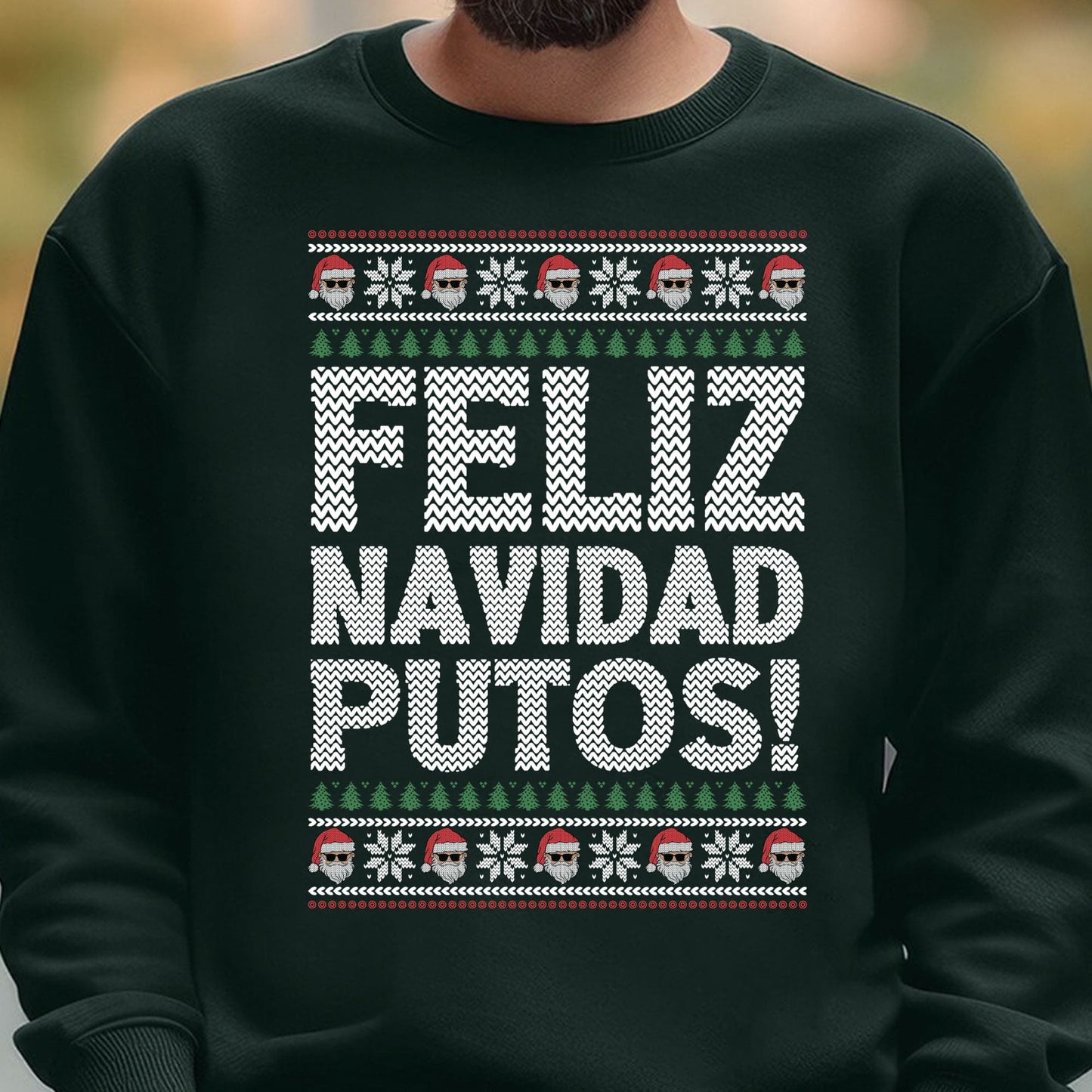 Feliz Navidad Putos Ugly Sweater, Republican Shirt, Trump 2024 Sweatshirt, Trump Supporters Christmas Sweatshirt T1379 - GOP