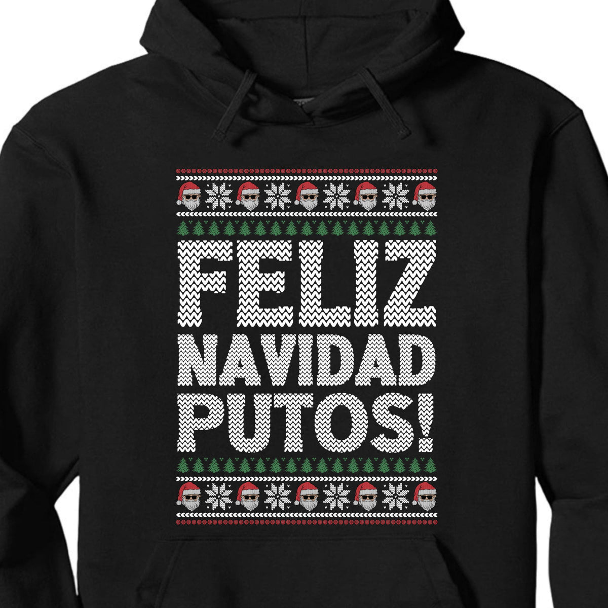 Feliz Navidad Putos Ugly Sweater, Republican Shirt, Trump 2024 Sweatshirt, Trump Supporters Christmas Sweatshirt T1379 - GOP